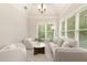 Cozy sitting room with large windows, plush seating, and soft natural light at 4674 Lakeway Pl, Alpharetta, GA 30005
