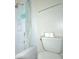 Bathroom featuring a shower-tub combination and a convenient built-in shelf for storage at 1812 Ashborough Se Cir # C, Marietta, GA 30067