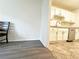 Open dining area with views of the kitchen and backyard at 1812 Ashborough Se Cir # C, Marietta, GA 30067