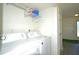 Functional laundry area with modern machines and convenient shelving at 1812 Ashborough Se Cir # C, Marietta, GA 30067