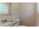 Granite-look bathroom vanity with soft lighting at 2212 Chestnut Log Loop, Lithia Springs, GA 30122
