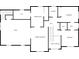 Floor plan showing primary bedroom, bathroom, laundry, walk in closet, and secondary bedrooms at 4978 Thornwood Nw Cv, Acworth, GA 30102