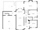 Floor plan of the house showing the kitchen, living room, dining area, Gathering room, and bedrooms at 4978 Thornwood Nw Cv, Acworth, GA 30102