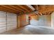 Unfinished garage space in basement at 4978 Thornwood Nw Cv, Acworth, GA 30102