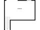 Floor plan illustrating the dimensions and layout of the garage, including stairs to another level at 4978 Thornwood Nw Cv, Acworth, GA 30102