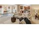 Inviting open living room showing a view of the kitchen, dining room, and a separate home office at 230 Bluff Oak Dr, Roswell, GA 30076