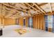 Unfinished basement is ready for your personalization and features a door to the exterior, lighting, and windows at 4238 Linworth Blvd, Austell, GA 30106