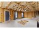 Unfinished basement is ready for your personalization and features a door to the exterior, lighting, and windows at 4238 Linworth Blvd, Austell, GA 30106