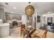 Open kitchen featuring stainless steel appliances and eat-in area at 10204 Deep Creek Pl, Union City, GA 30291