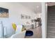 Stylish living area flowing into kitchen with modern appliances and hardwood flooring at 1606 Rock Dam Dr # 11, Atlanta, GA 30317