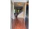 Inviting foyer with hardwood floors and staircase leading to the upper level at 7491 Hilltop Way, Atlanta, GA 30349