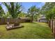 Large, fenced backyard with a firepit, providing ample space for recreation and relaxation at 540 Atwood Sw St, Atlanta, GA 30310