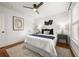 Charming bedroom offering hardwood floors, soft natural light, and modern décor at 540 Atwood Sw St, Atlanta, GA 30310