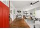 Bright entryway featuring hardwood floors and an open floor plan at 540 Atwood Sw St, Atlanta, GA 30310