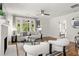 Bright living room featuring hardwood floors and views to front yard at 540 Atwood Sw St, Atlanta, GA 30310