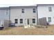 Fenced backyard with patio space at 3401 Endurance Ct # 10, Atlanta, GA 30349