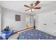 bedroom showing bed with fun patterns, hardwood flooring, and natural light at 3722 Somerset Nw Rdg, Kennesaw, GA 30144
