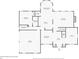 Layout of the first floor, featuring the kitchen, living room, and garage at 3722 Somerset Nw Rdg, Kennesaw, GA 30144
