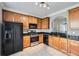 Functional kitchen with modern appliances, granite countertops and maple cabinets at 3901 High Dove Sw Way # 17, Smyrna, GA 30082