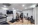 Basement gym featuring workout equipment at 1657 Millhouse Lndg, Marietta, GA 30066