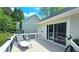 Relaxing deck area with telescope, views, and convenient access to the home at 1657 Millhouse Lndg, Marietta, GA 30066