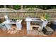 Outdoor potting station with sink, work surfaces, and storage, designed for gardening and plant care at 1657 Millhouse Lndg, Marietta, GA 30066