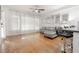 Bright living room with lots of natural light and hardwood floors at 2174 Basque Se Dr, Smyrna, GA 30080