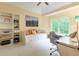 Inviting bedroom offers natural light, ample storage, and serene views of the outdoors at 5045 Huntwood Way, Roswell, GA 30075