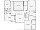 Upstairs floorplan featuring multiple bedrooms, bathrooms, a laundry room, and closet space at 5045 Huntwood Way, Roswell, GA 30075
