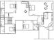 A detailed floorplan illustrates the layout of the upper level, including the bedrooms and bathrooms at 5753 Brendlynn Dr, Suwanee, GA 30024