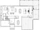 A detailed floorplan illustrates the layout of the main level, including kitchen, dining, and great room at 5753 Brendlynn Dr, Suwanee, GA 30024