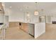 Beautiful kitchen featuring a large island with stainless steel dishwasher at 5753 Brendlynn Dr, Suwanee, GA 30024