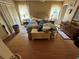 Cozy bedroom with hardwood floors, natural lighting, and closet space at 2539 Dogwood Hills Ct, Austell, GA 30106