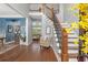 Inviting foyer with hardwood floors and staircase and lots of natural light at 44 Kingsford Xing, Acworth, GA 30101