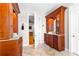 Spacious bathroom featuring dual vanities, tile flooring and access to an adjacent room at 1477 Highway 85 Connector, Brooks, GA 30205