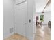 Hallway view of elevator and open living space at 1477 Highway 85 Connector, Brooks, GA 30205
