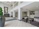 Elegant building lobby with high ceilings, comfortable seating, and a concierge desk at 2479 Peachtree Rd # 601, Atlanta, GA 30305