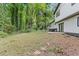 Backyard area with exterior of home, perfect for outdoor entertaining at 353 Old Rosser Rd, Stone Mountain, GA 30087