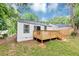Outdoor wooden deck is ideal for entertaining and relaxing, enhancing the property's appeal at 942 Lawton Sw St, Atlanta, GA 30310