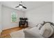 Cozy office space with a comfortable sofa and a window with natural light at 1275 Mayfield Rd, Milton, GA 30009