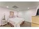 Comfortable bedroom with a queen-size bed, soft lighting, and closet at 725 Danbridge Way, Roswell, GA 30076