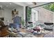 Cozy living room with access to outdoor patio provides seamless indoor-outdoor living at 820 Wilson Nw Rd, Atlanta, GA 30318