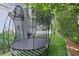 Backyard trampoline provides a safe space for exercise and Gathering fun at 820 Wilson Nw Rd, Atlanta, GA 30318