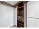 Organized walk-in closet with custom shelving and ample storage space at 950 W Peachtree Nw St # 904, Atlanta, GA 30309
