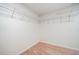 Walk-in closet features white walls and wire shelving at 121 Brendylynn Trce, Woodstock, GA 30188