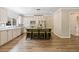 Stylish kitchen featuring a functional island, and stainless steel appliances at 121 Brendylynn Trce, Woodstock, GA 30188