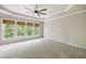 Spacious main bedroom featuring a large windows and views at 121 Brendylynn Trce, Woodstock, GA 30188
