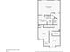 Detailed floor plan showcasing the layout of the second floor at 2212 Knoxhill Se Vw, Smyrna, GA 30082