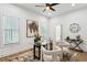 Bright office space with natural light, modern décor, and a glass desk at 2438 2Nd Nw St, Atlanta, GA 30318
