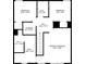 Second floor plan showing bedrooms, bathrooms, laundry and walk-in closet at 7074 Ravenwood Ln, Lithonia, GA 30038
